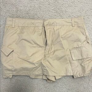 Zara Tan Cargo Skort